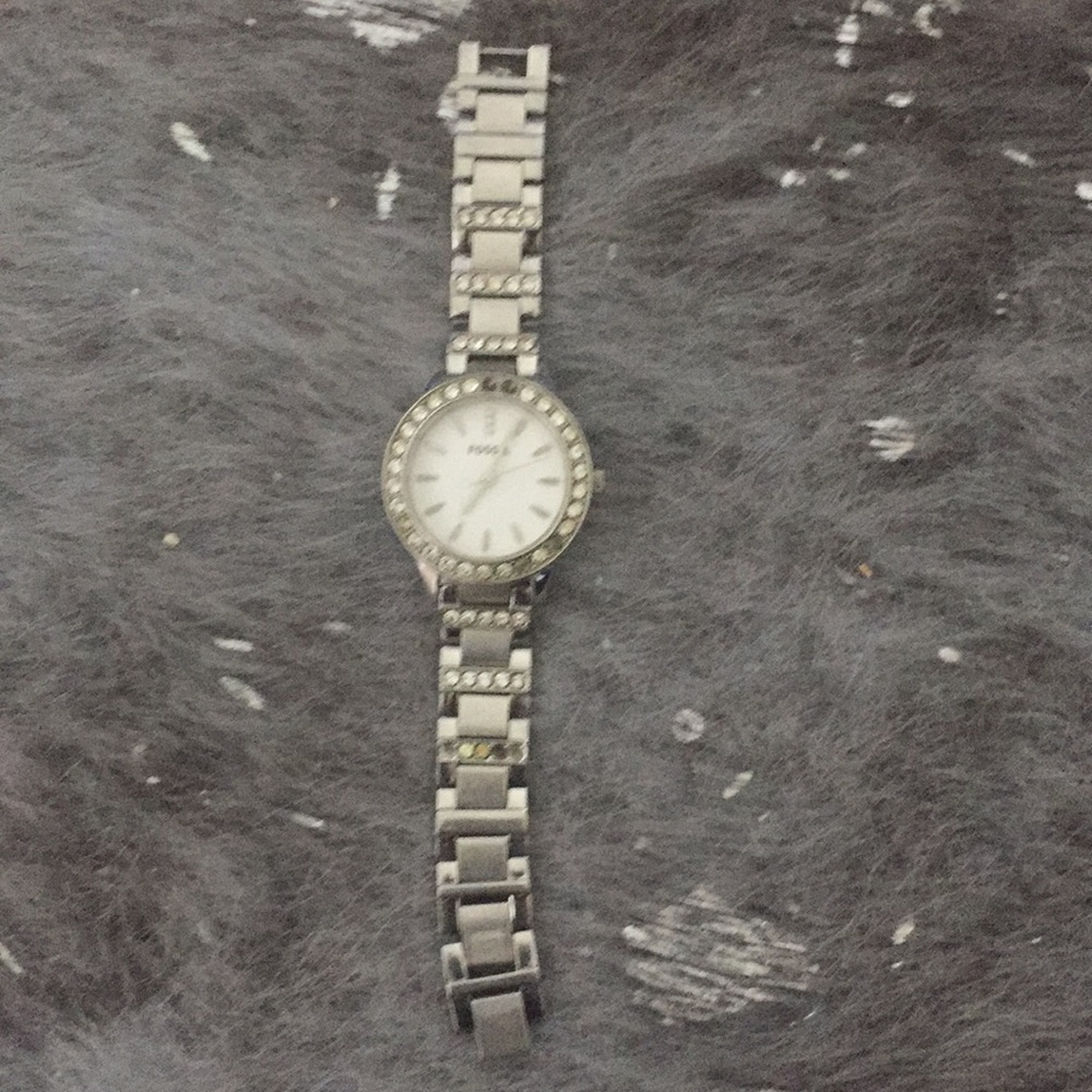 Fossil watch, steel, silver - Picture 3 of 8